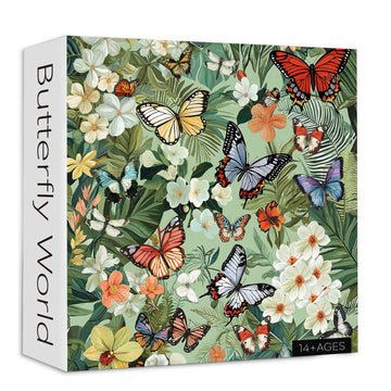 Buttfly World Jigsaw Puzzle 1000 pezzi